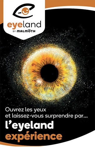 Carte mini recto Eyeland - Photographie de l’iris en Martinique