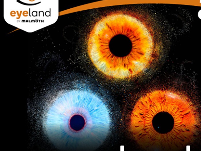 Portrait d’iris en macrophotographie Eyeland en Martinique