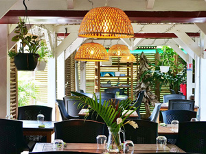 Restaurant Le Jardin des Lucioles à Tartane en Martinique – cuisine métissée française et créole