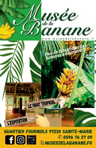 Carte mini verso Musée de la Banane – Martinique